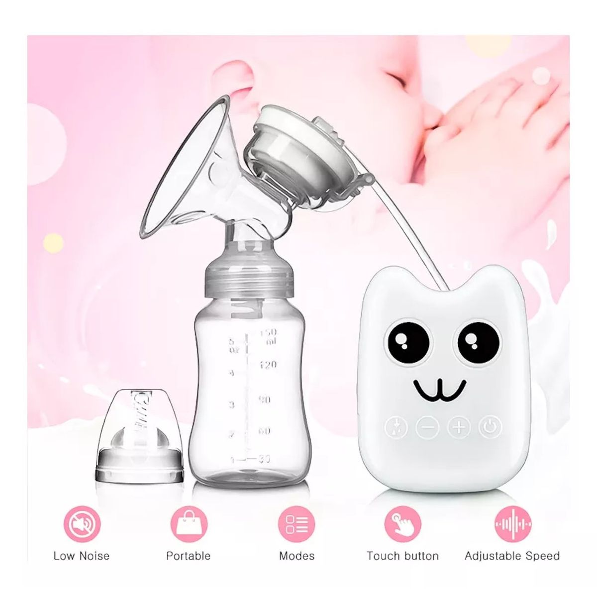 GENERICO - Extractor De Leche Eléctrico Materno Saca-leche