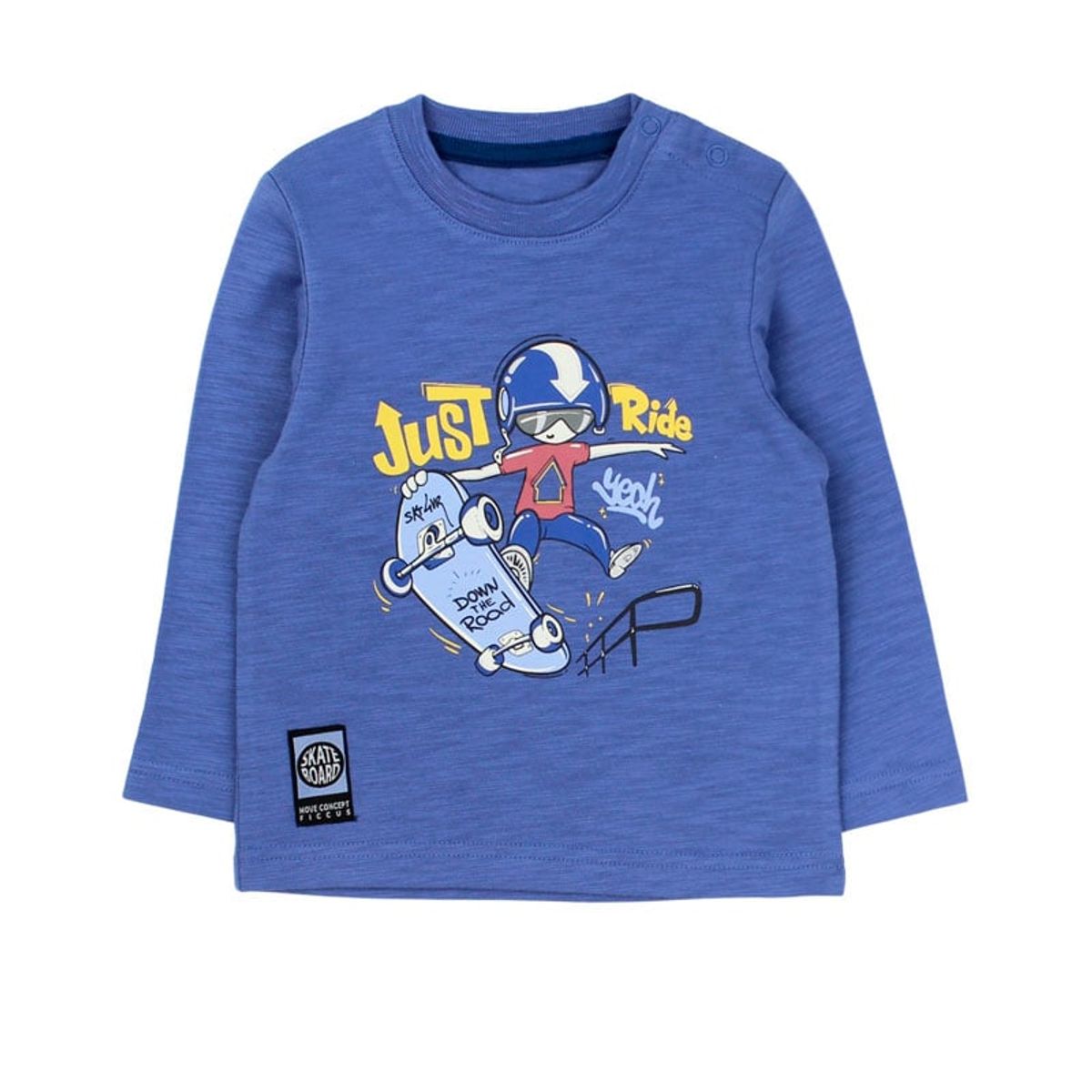 FICCUS - Polera Bebé Niño Move Azul