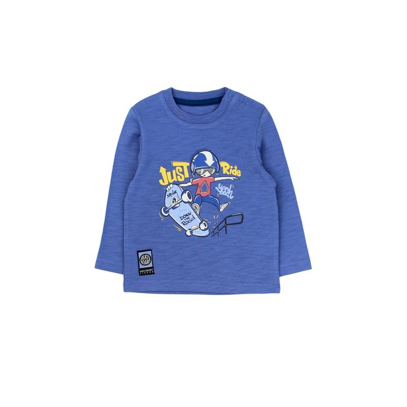 FICCUS - Polera Bebé Niño Move Azul