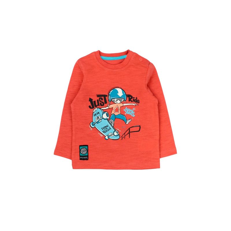 FICCUS - Polera Bebé Niño Move Naranjo