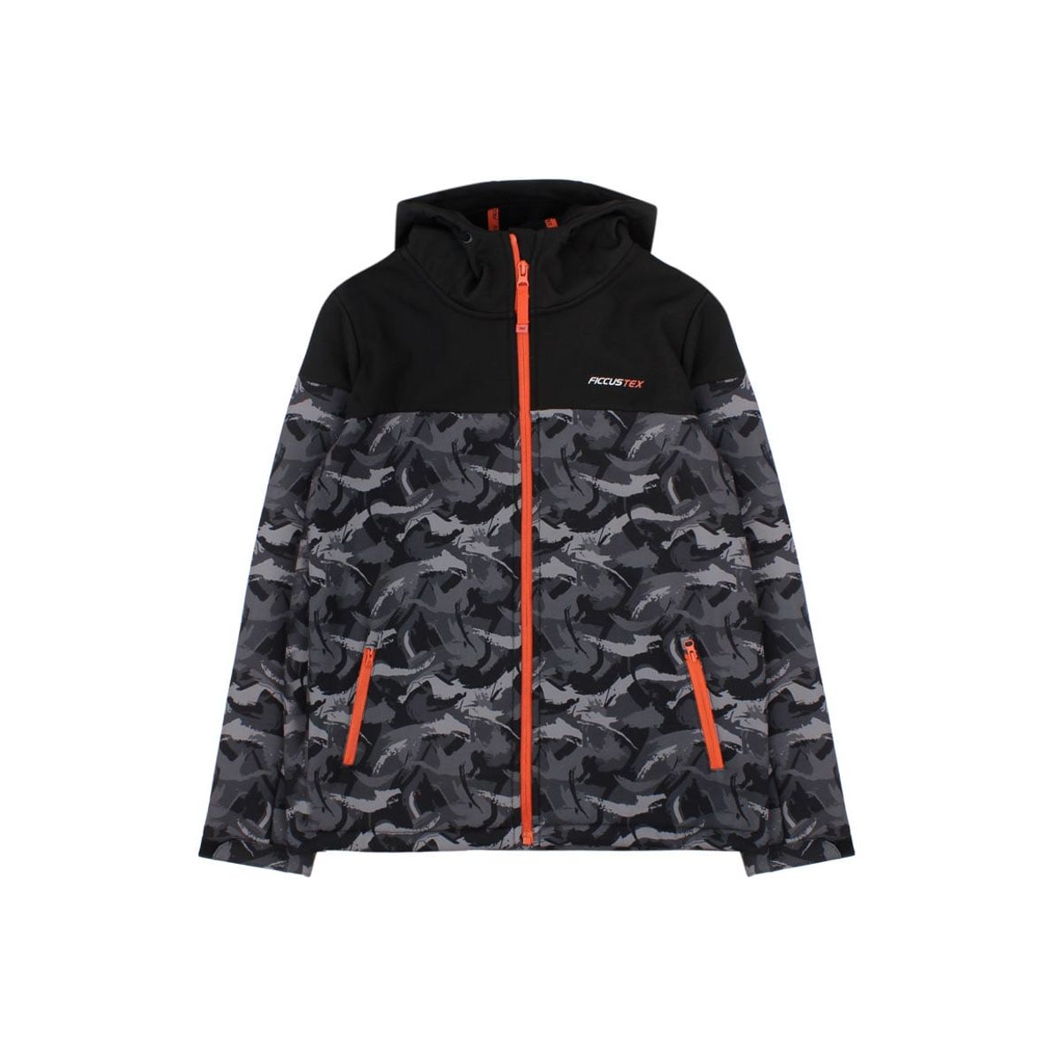 FICCUS - Chaqueta Junior Niño Ficcustex Negro