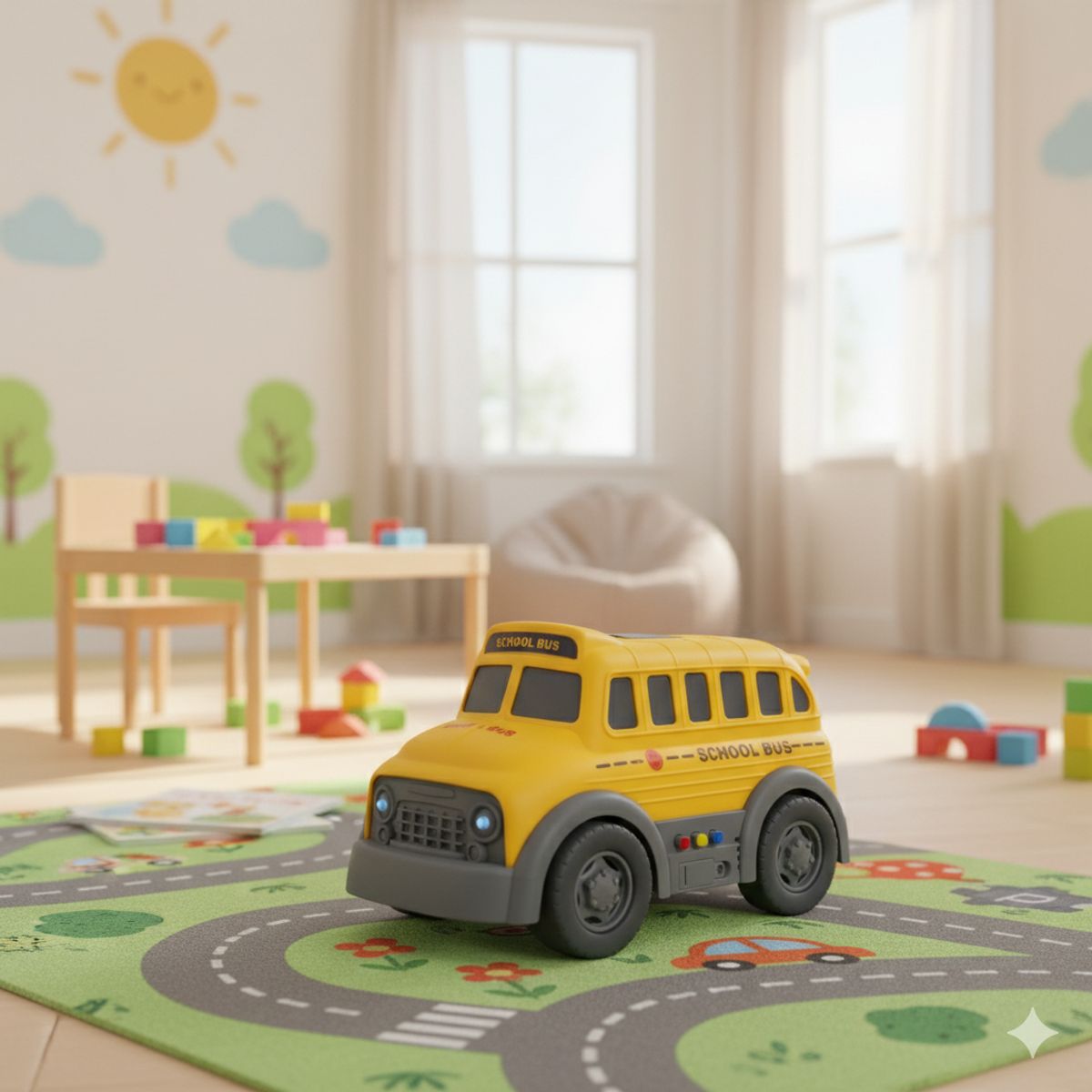 TOYNG - Juguete Bus Escolar Amarillo - Toyng