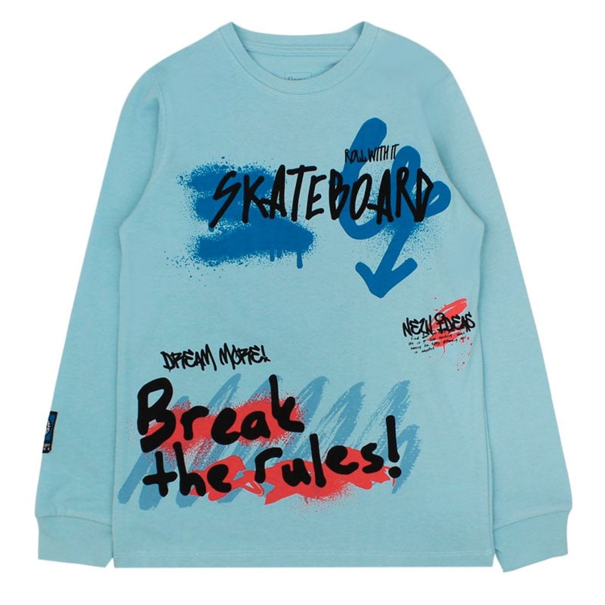 FICCUS - Polera Junior Niño Move Celeste