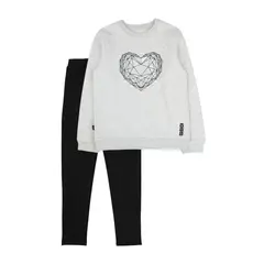 FICCUS - Conjunto Junior Niña Move Gris