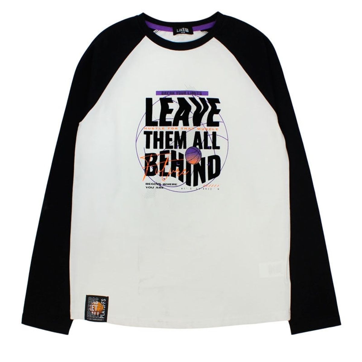LIKE IT - Polera Teens Niño Move Negro