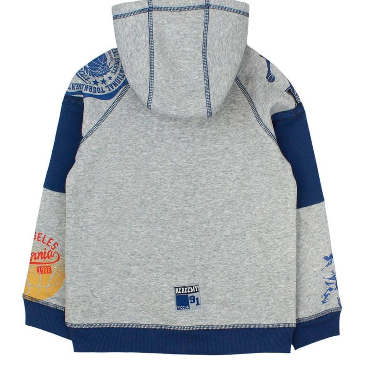 FICCUS - Polerón Kids Niño Academy Gris