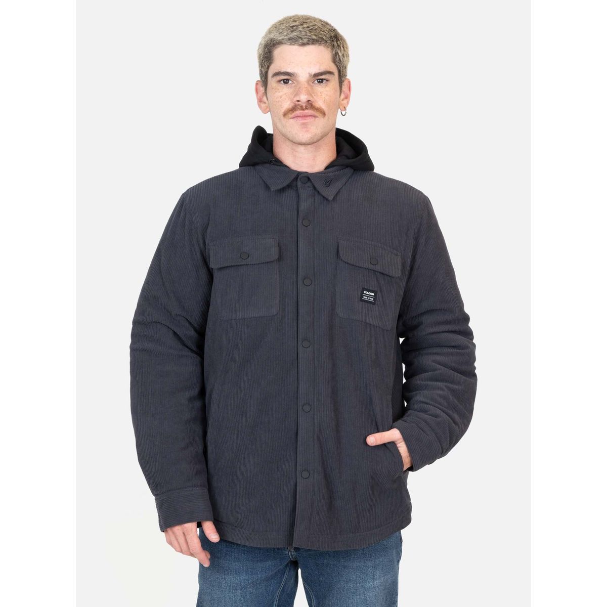 VOLCOM - Chaqueta Raze Negro Hombre Volcom.