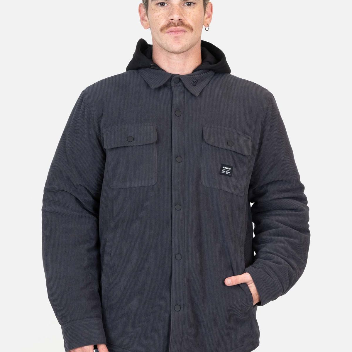 VOLCOM - Chaqueta Raze Negro Hombre Volcom.