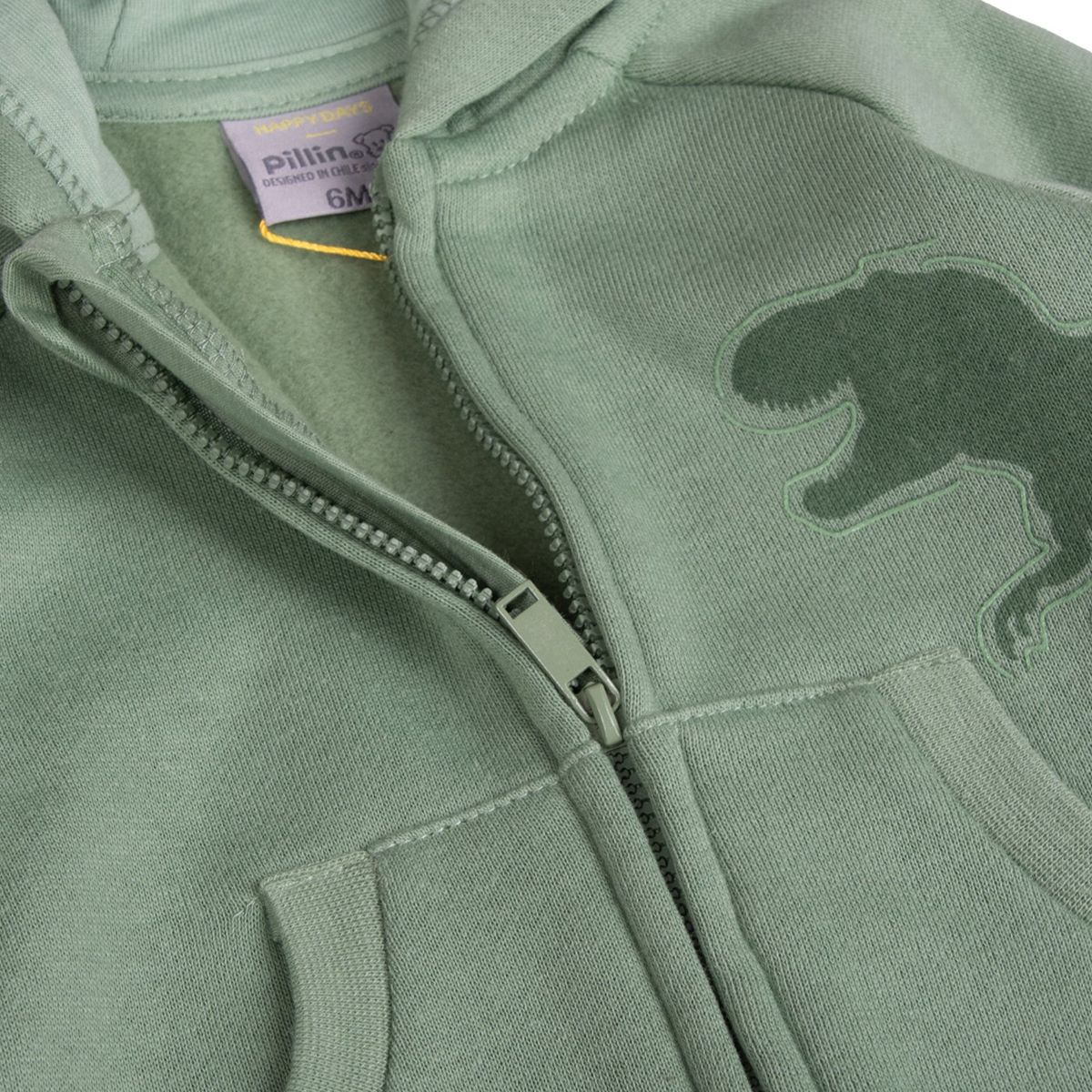 PILLIN - Polerón Bebe  Verde Pillin  PVB515-25VER
