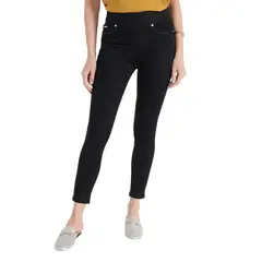 LORENZO DI PONTTI - Leggins Con Pretina Ancha Bolsillos Falsos