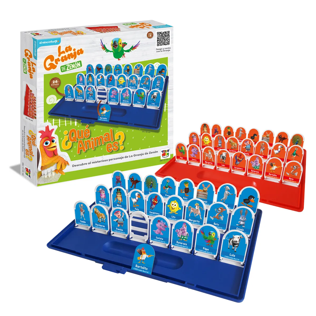 LA GRANJA DE ZENON - Juego de Mesa Que Animal Es - Zenon