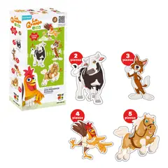 TOYNG - Mis Primeros Puzzle De 2,3,4 Y 5 Piezas Lgz