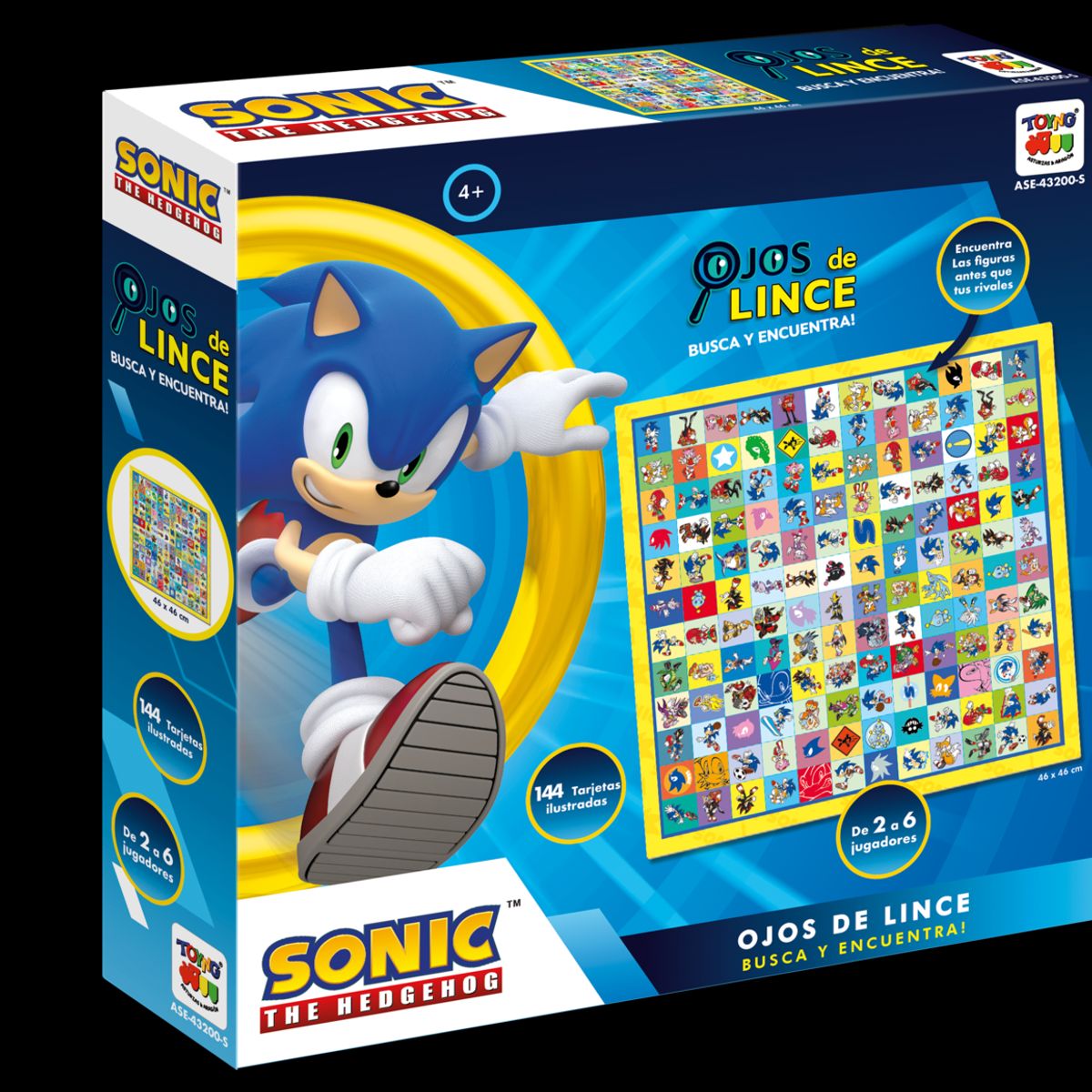 SONIC - Juego de Mesa Ojos De Lince - Sonic