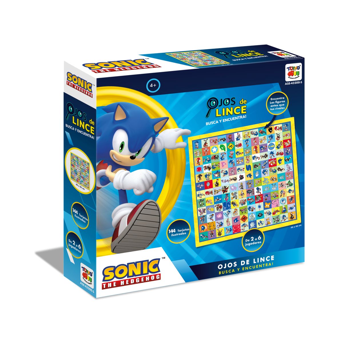 SONIC - Juego de Mesa Ojos De Lince - Sonic
