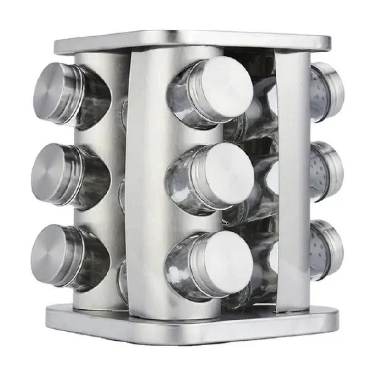 GENERICO - Organizador Condimentos Especias Giratorio 12 Frascos Cocina