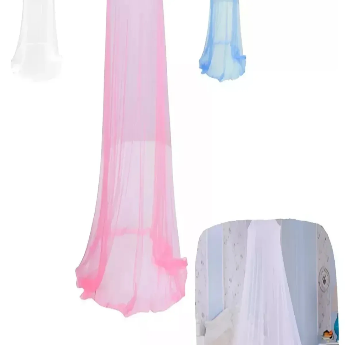 GENERICO - Malla Mosquitera Cerrada Para Cuna Y Cama 2 Plazas