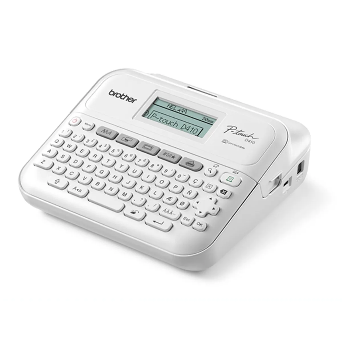 BROTHER - Rotuladora Electronica PT-D410 Teclado QWERTY USB 180pp