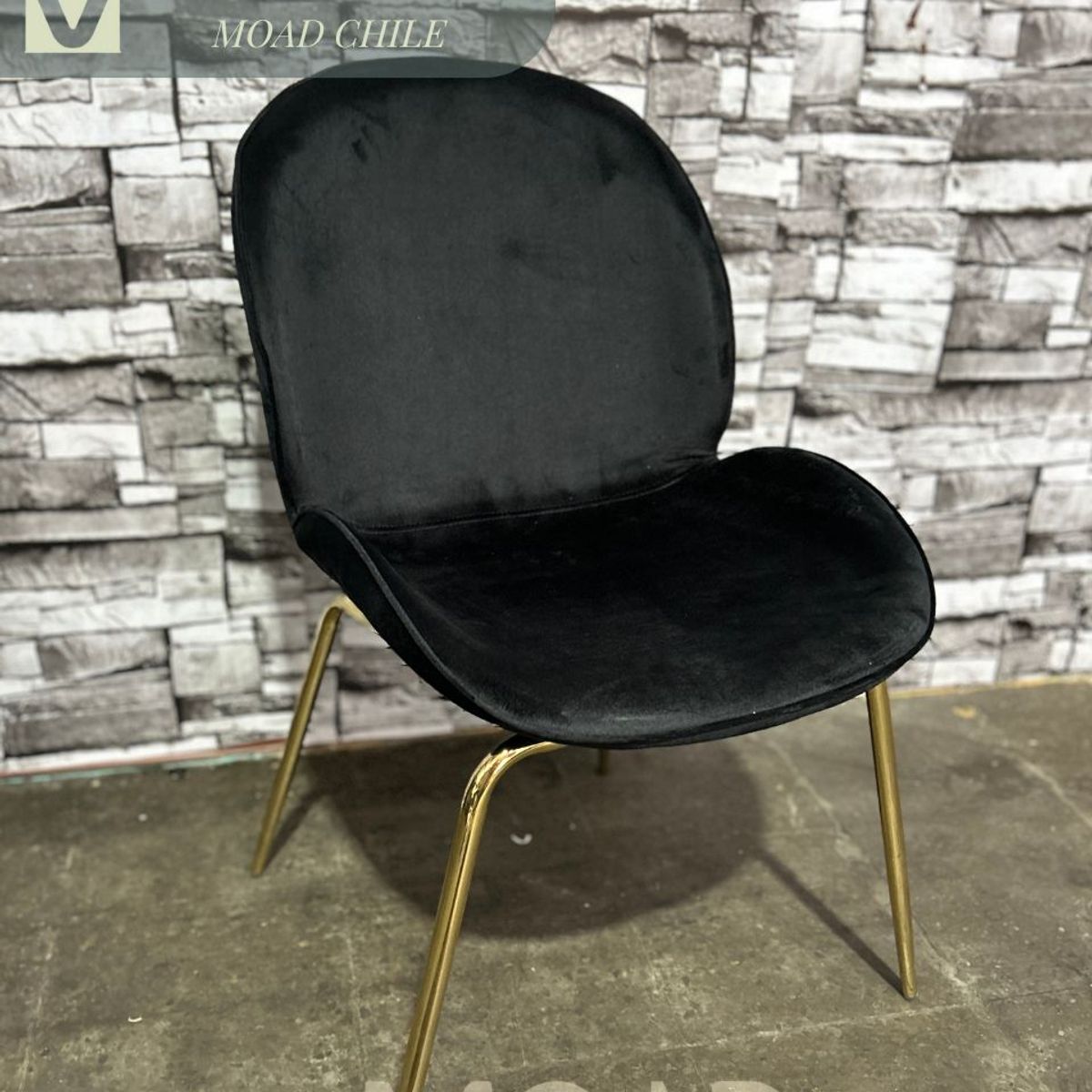 GENERICO - Comedor Bettle Beverly Hills Rectangular 4P - Negro