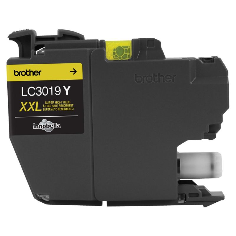 BROTHER - Cartucho Tinta LC3019 Amarillo Alto rendimiento 1.500 pag