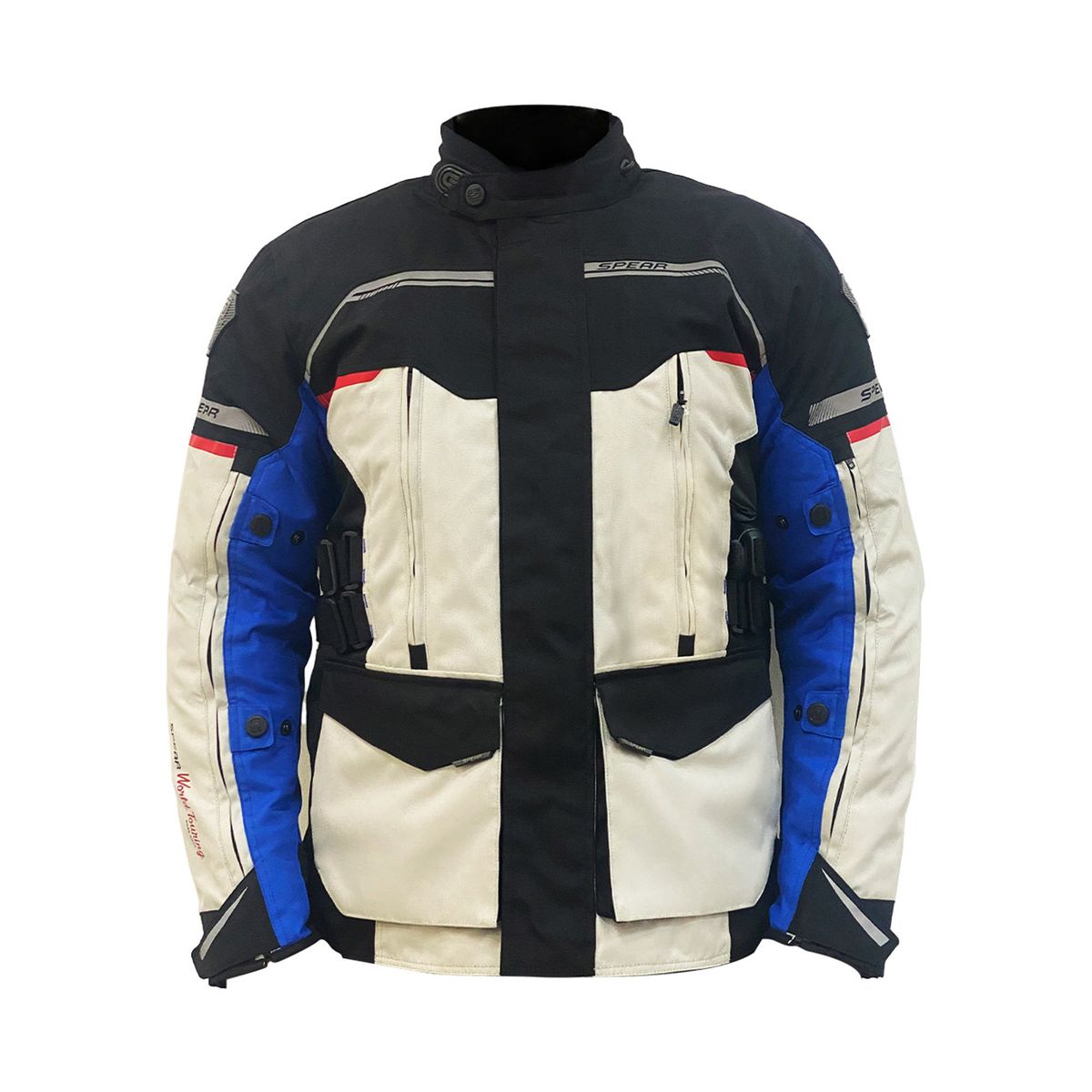 SPEAR - Chaqueta De Moto Spear World Touring Gris