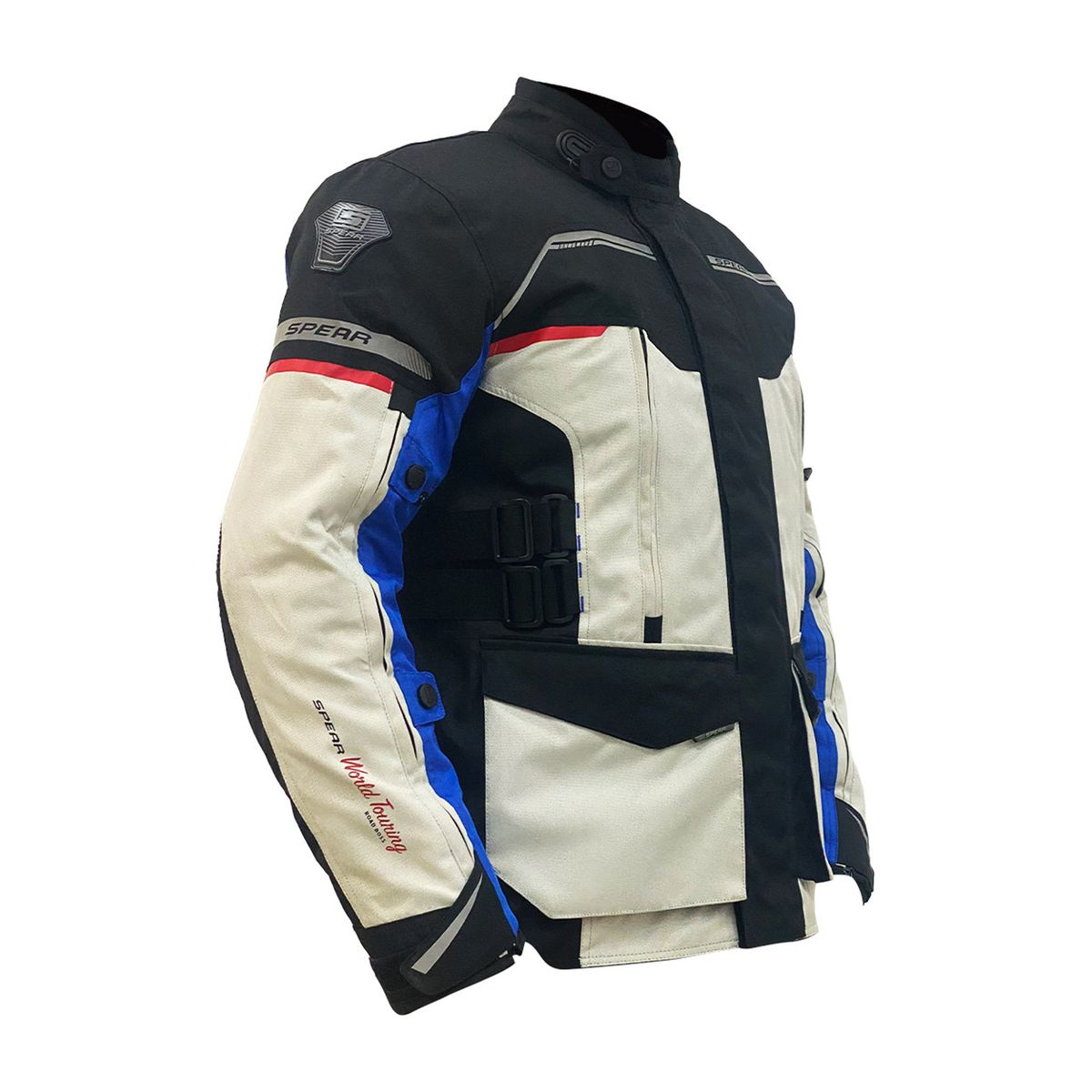 SPEAR - Chaqueta De Moto Spear World Touring Gris
