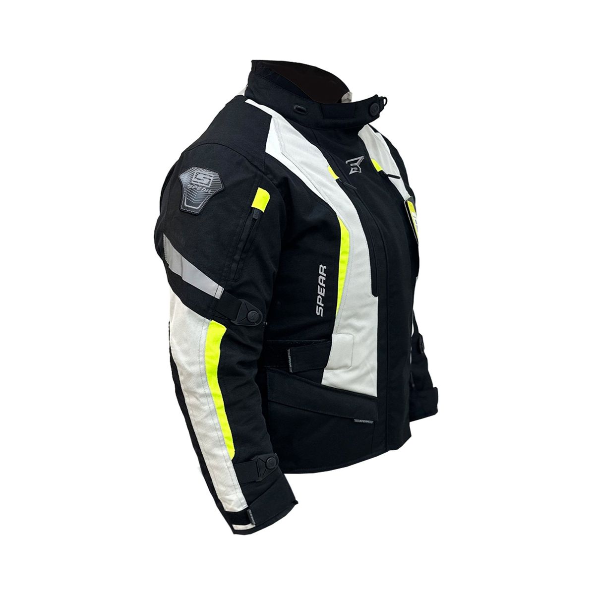 SPEAR - Chaqueta De Moto Spear Mft Bullet Perla