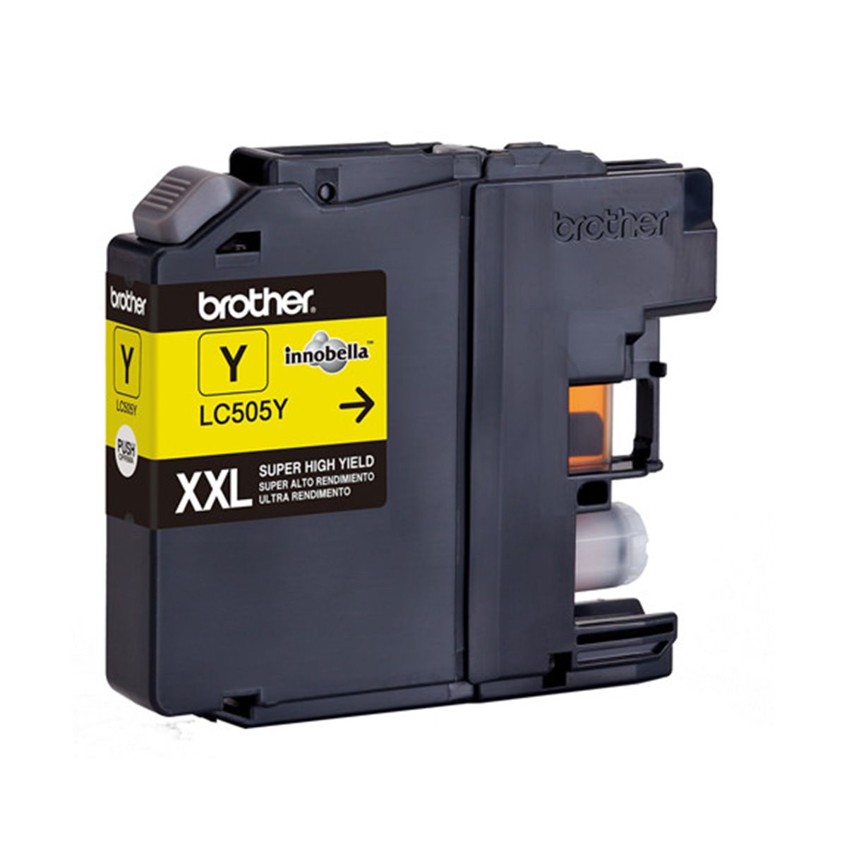 BROTHER - Cartucho de tinta LC505Y Amarillo rendimiento 1300 páginas