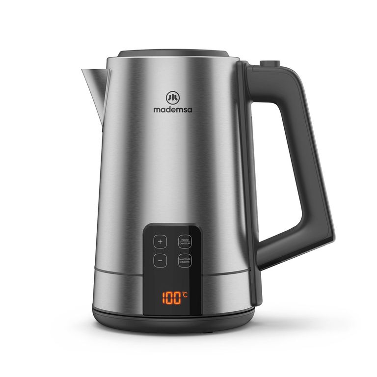 MADEMSA Hervidor Eléctrico 2l Digital Y Control De Temperatura Mek50