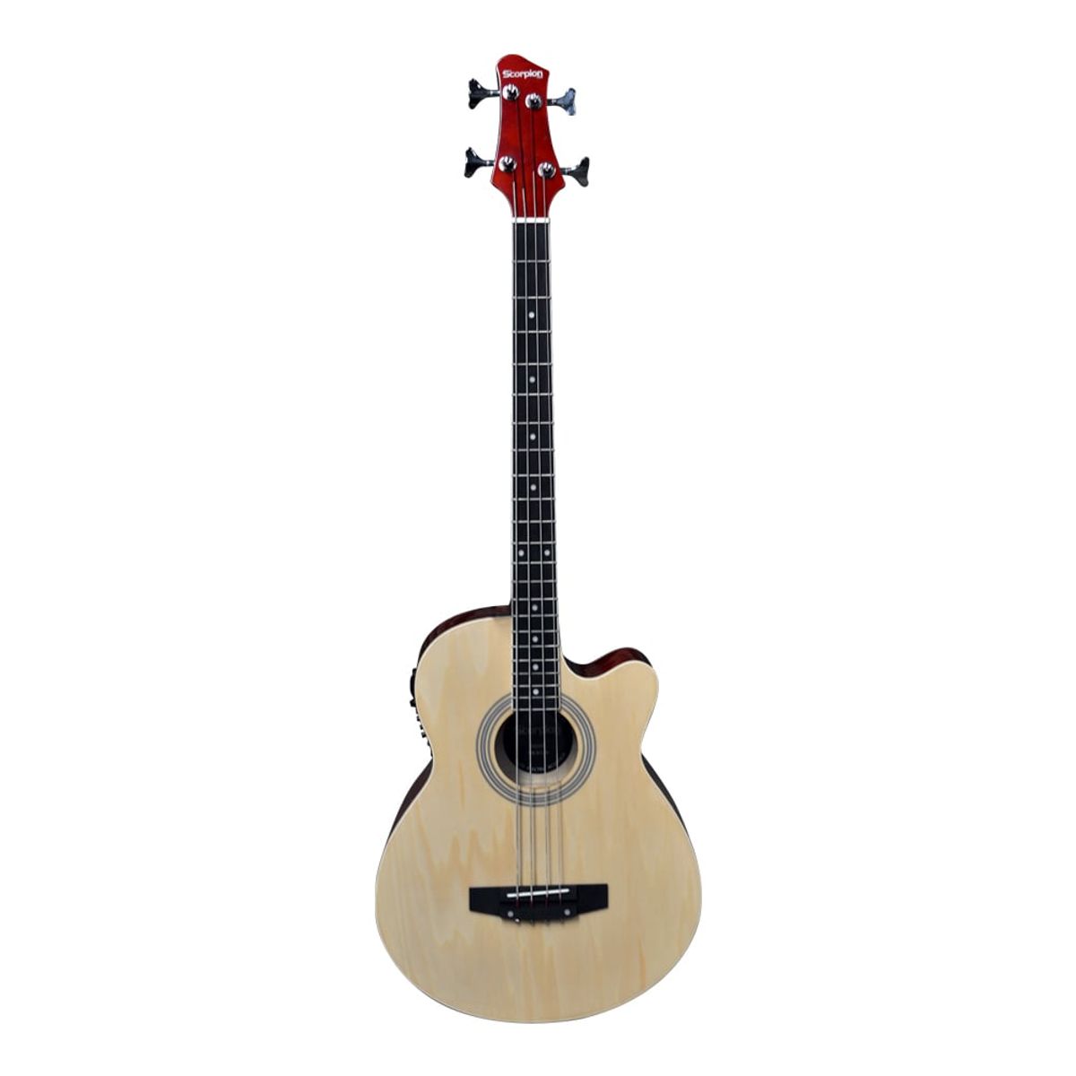 SCORPION - BAJO ELECTROACUSTICO NATURAL MB-812N SCORPION