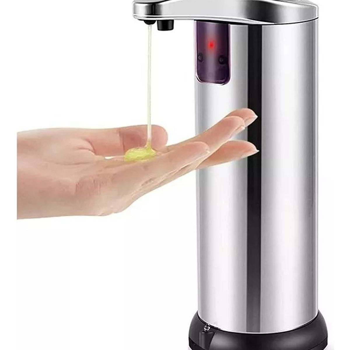 IRM - Dispenser Automático Acero Sensor Alcohol En Gel Jabón