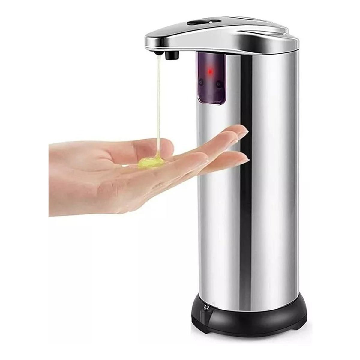 IRM - Dispenser Automático Acero Sensor Alcohol En Gel Jabón