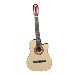 ZARAGOZA - GUITARRA CUTAWAY 39 NATURAL CUERDA NYLON