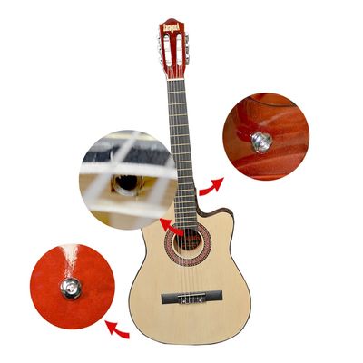 Imagen 2 del producto GUITARRA CUTAWAY 39 NATURAL CUERDA NYLON