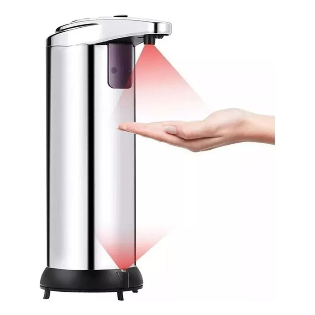 GENERICO - Dispenser Automático Acero Sensor Alcohol En Gel Jabón