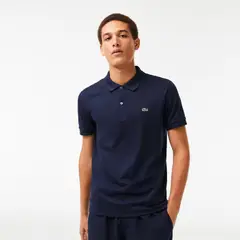 LACOSTE - Polera Polo Algodón Hombre DH2050 Azul