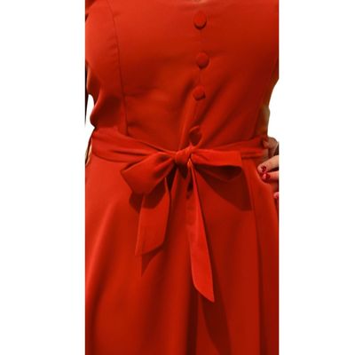 Imagen 2 del producto Vestido Corto Mujer Verano Pabilos Con Cinturon 868