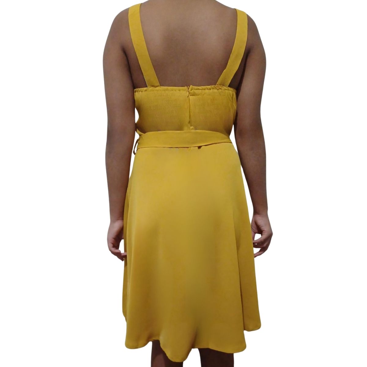 LIKE SHOP - Vestido Corto Mujer Verano Pabilos Con Cinturon 868