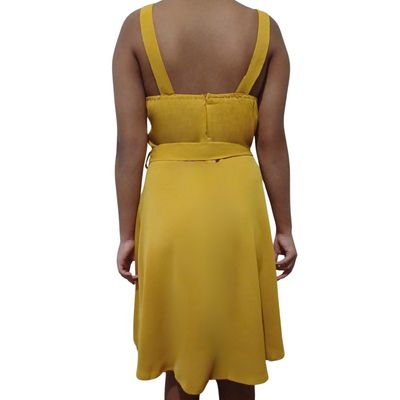 Imagen 2 del producto Vestido Corto Mujer Verano Pabilos Con Cinturon 868