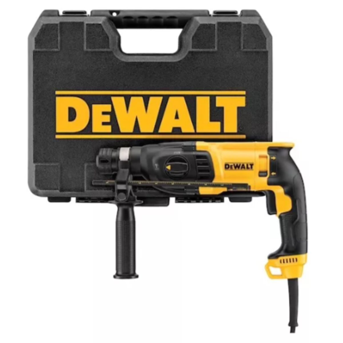 DEWALT - Rotomartillo 50hz60hz 800w 220v Dewalt D25133k-b2c Color Amarillo