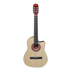 SCORPION - GUITARRA CUTAWAY 39 NATURAL CUERDA NYLON