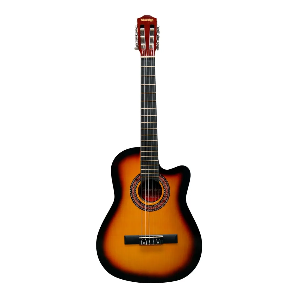 SCORPION - GUITARRA CUTAWAY 39 SUNBURST CUERDA NYLON SCORPION