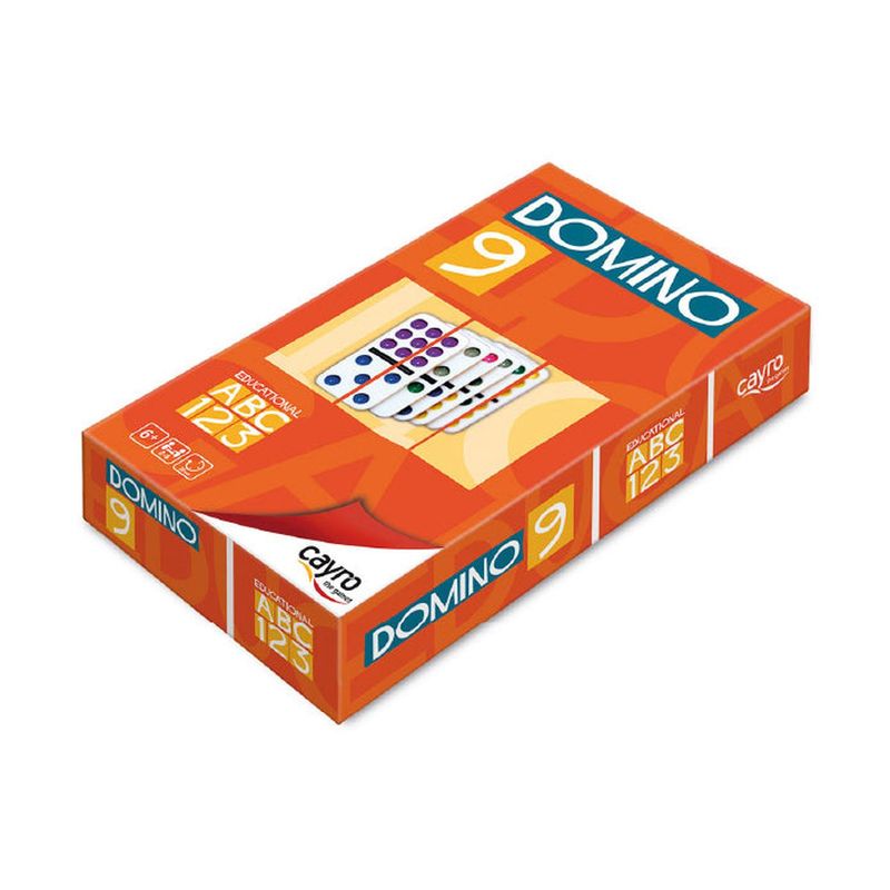 CAYRO - Dominó Colores Doble 9 Puntos