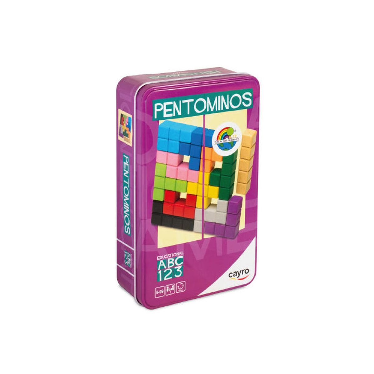 CAYRO - Pentominos Caja de Metal