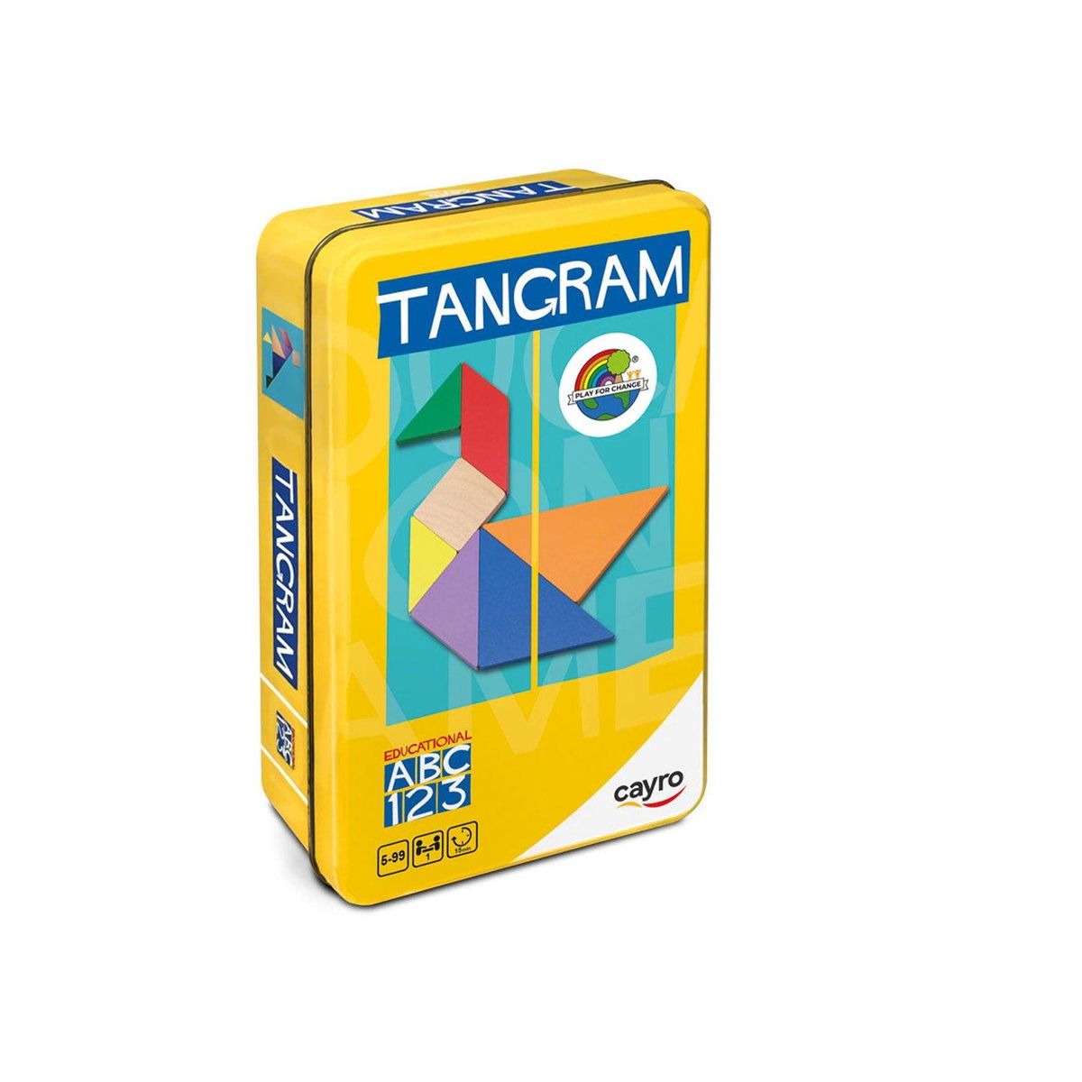 CAYRO - Tangrama madera colores