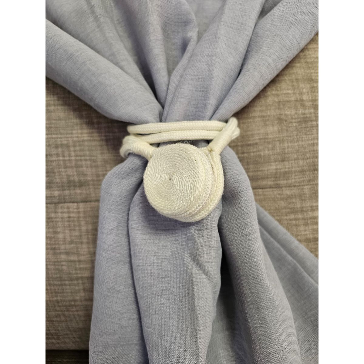 GENERICO - Sujetador para cortinas imantado - Accesorios Champagne 1 Unidad