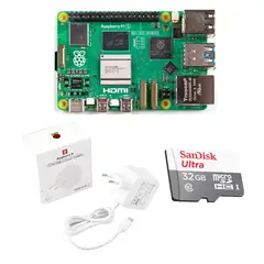 RASPBERRY PI - Kit 5 De 4gb Ram Con Memoria Y Transformador