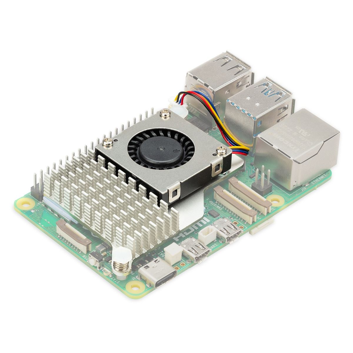 RASPBERRY PI - Ventilador Oficial para Raspberry Pi 5 con Disipador