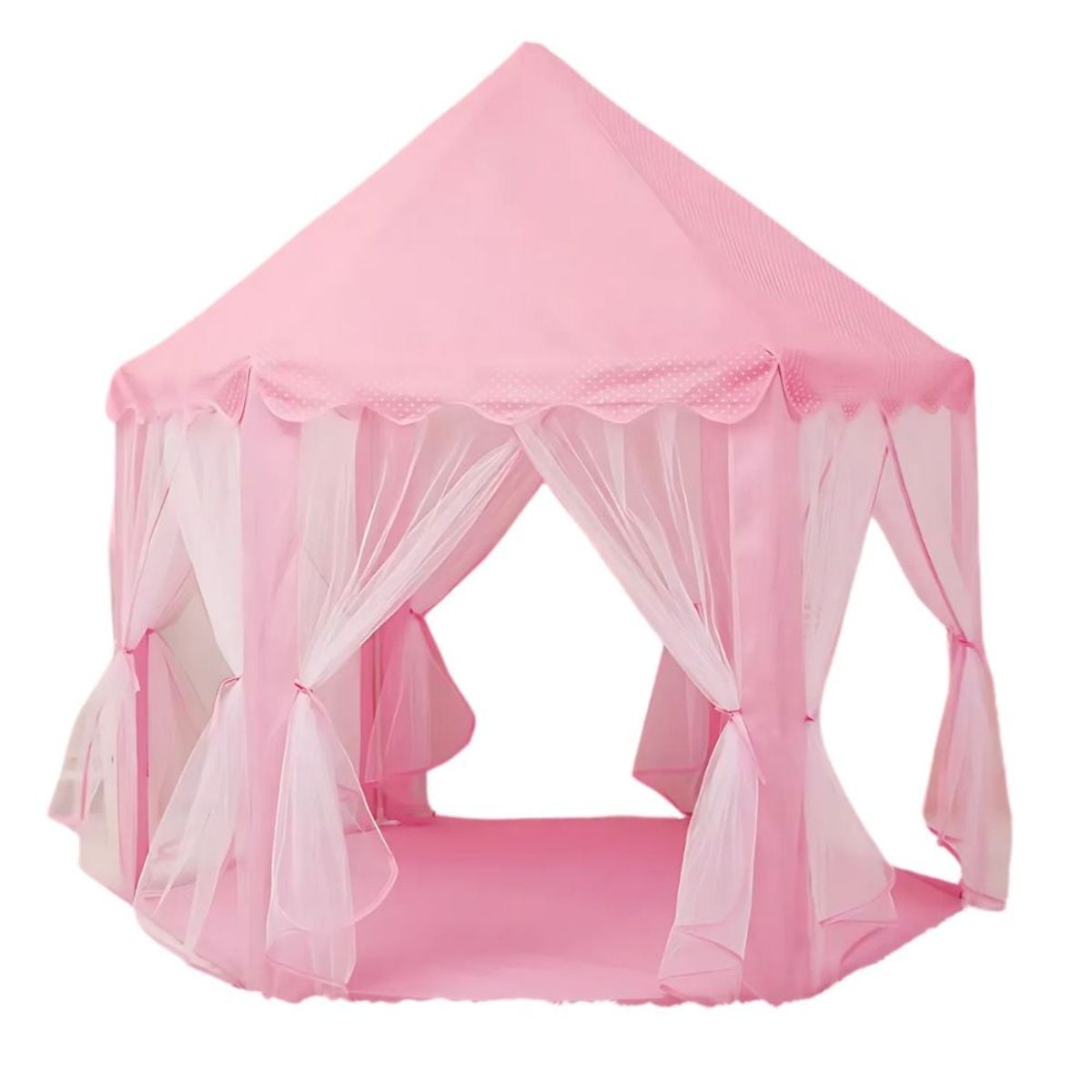 CRUSEC - Carpa Castillo Juguete Niños Interior Exterior Hexagonal