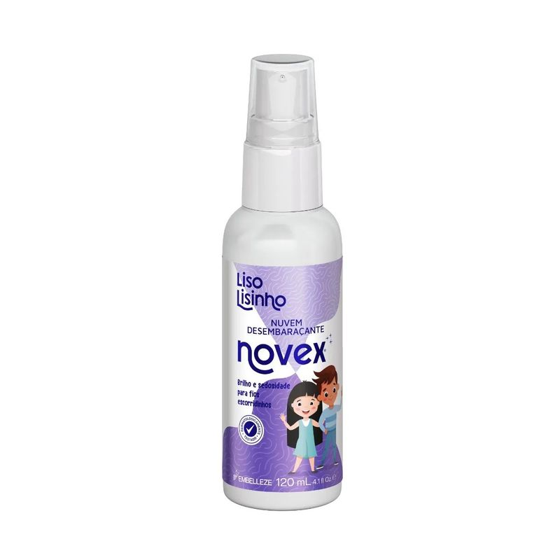 NOVEX - DESENREDANTE DE CABELLOS NIÑOS LISO LISINHO NOVEX 120ML.-