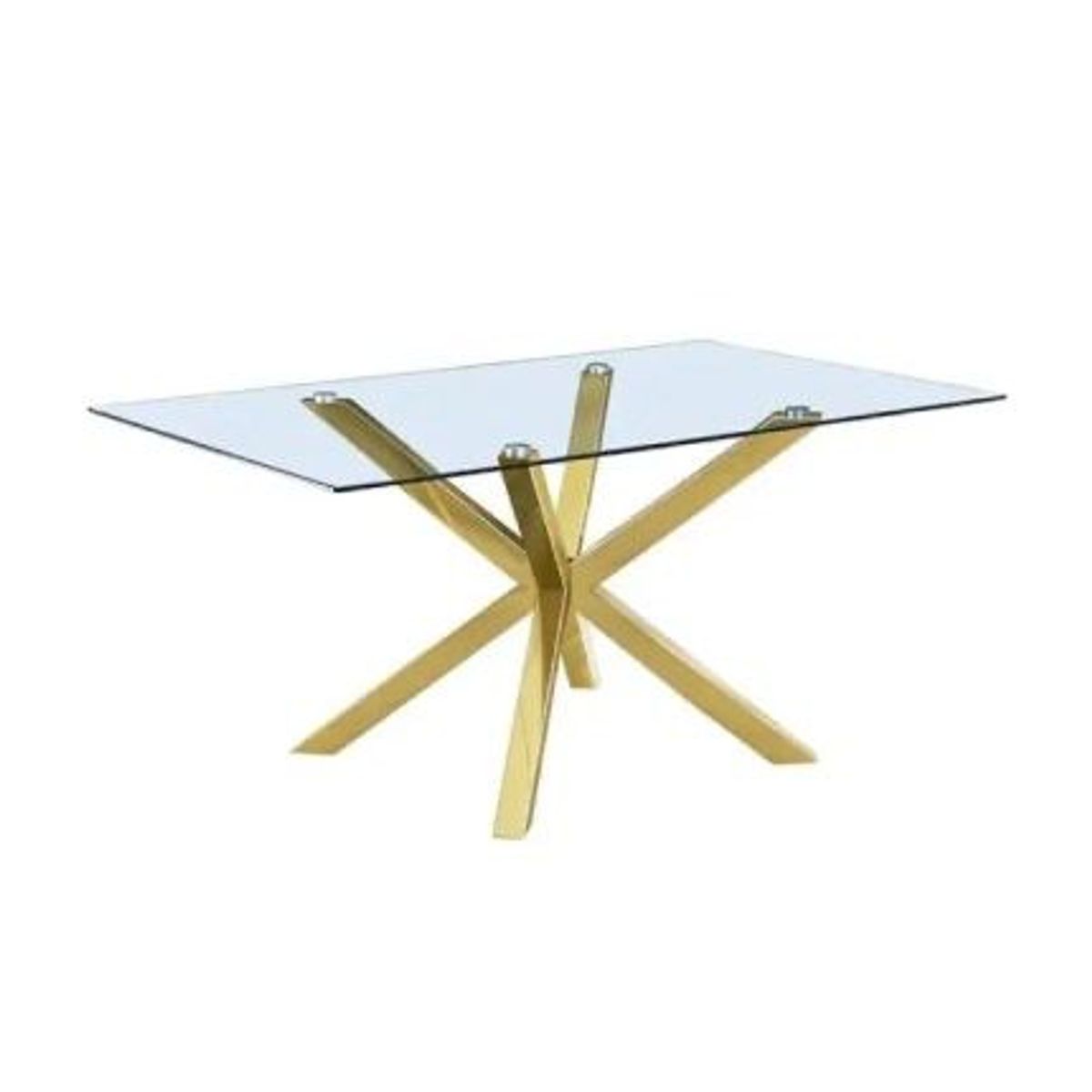 GENERICO - Comedor Bettle Beverly Hills Rectangular 4P - Gris